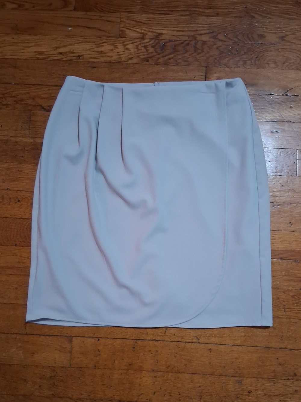Banana Republic Pale Blue Pencil Skirt with Wrap Detail